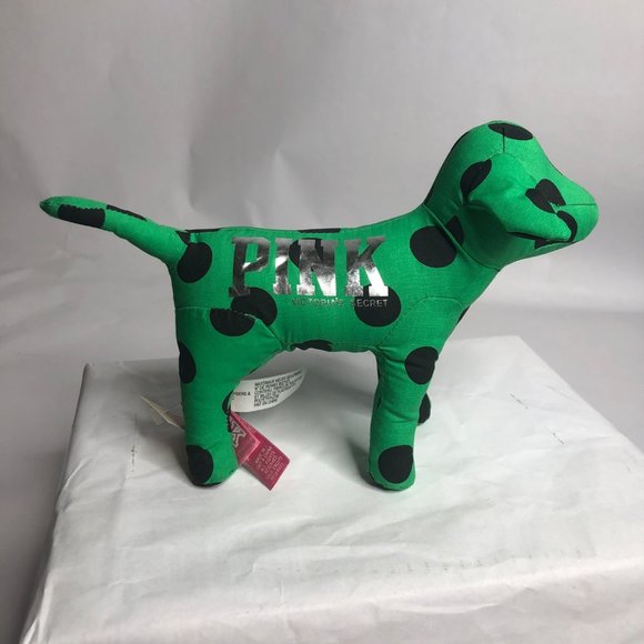 Victoria's Secret Green Dog with black spots (retired) New with tags - Picture 1 of 7